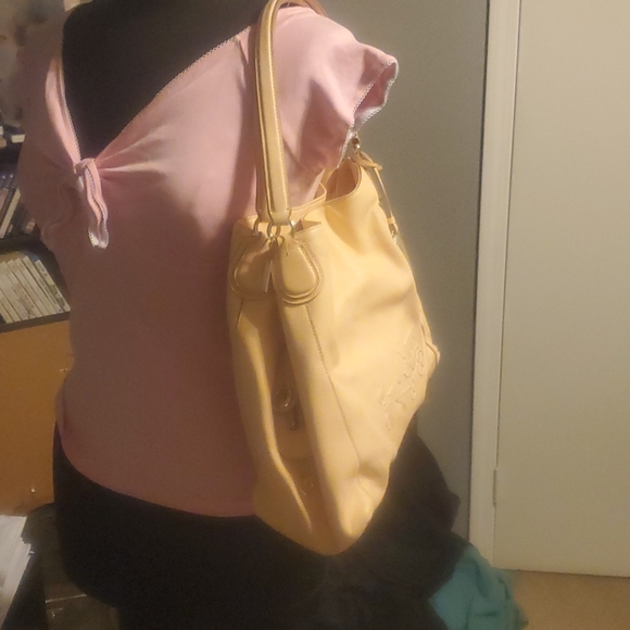 Set Coach pink shoulderbag and wallet - Picture 12 of 13